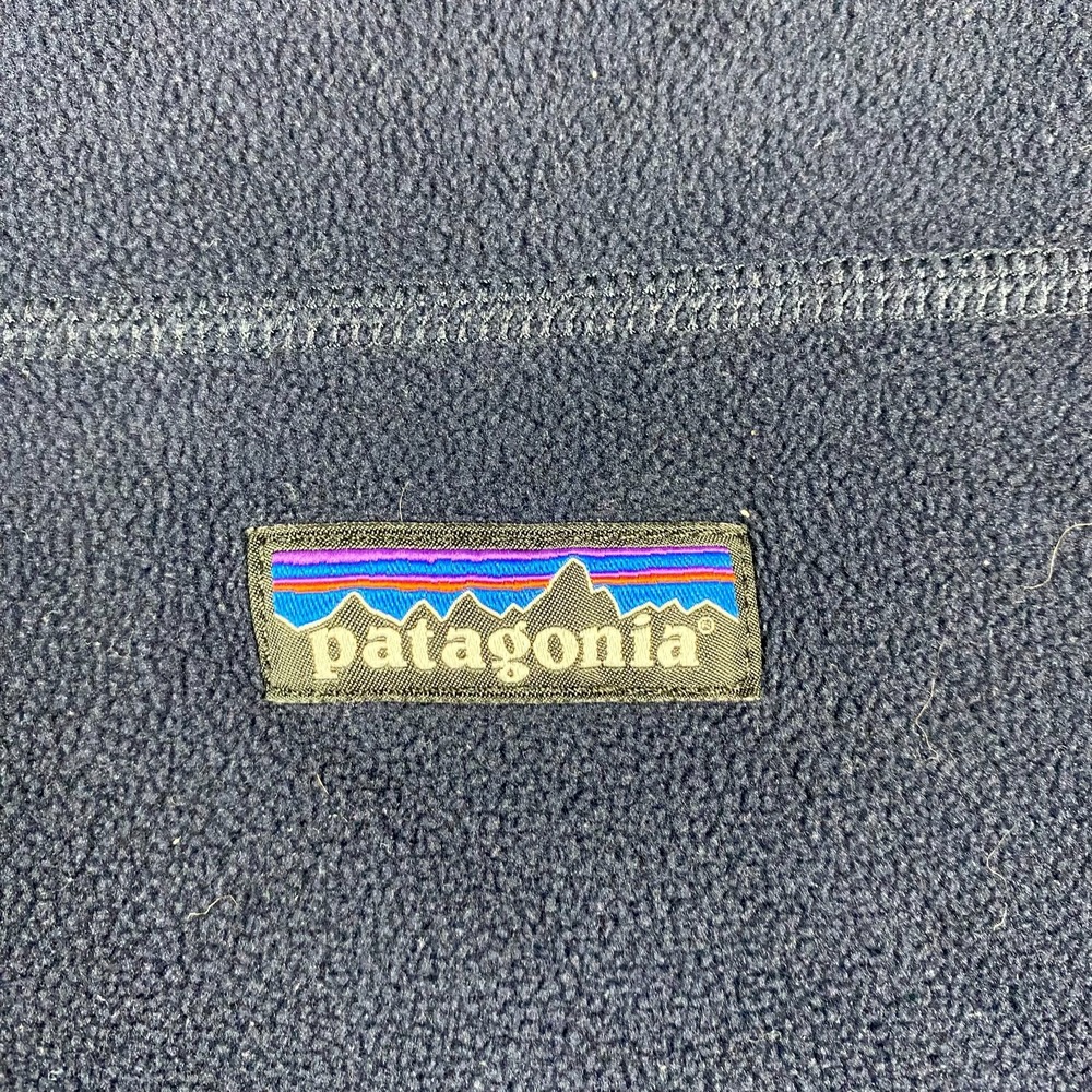 Patagonia Jacket Men XL Blue Micro D Fleece Pullover Jumper Hiking Camping 26175 - Picture 4 of 16